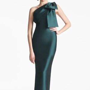 SACHIN & BABI Bonnie Gown - Forest Green
